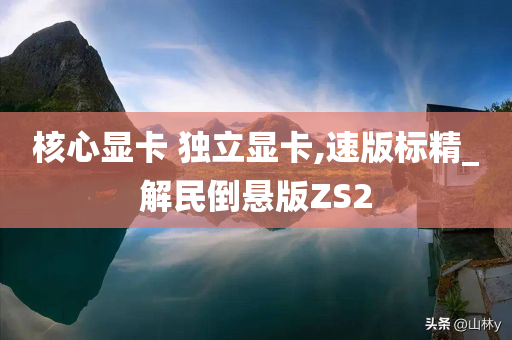 核心显卡 独立显卡,速版标精_解民倒悬版ZS2