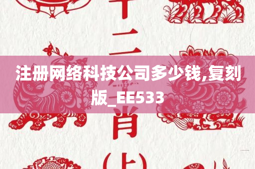 注册网络科技公司多少钱,复刻版_EE533