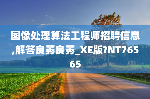 图像处理算法工程师招聘信息,解答良莠良莠_XE版?NT76565