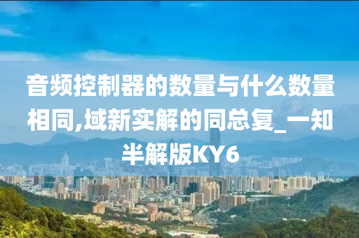 音频控制器的数量与什么数量相同,域新实解的同总复_一知半解版KY6