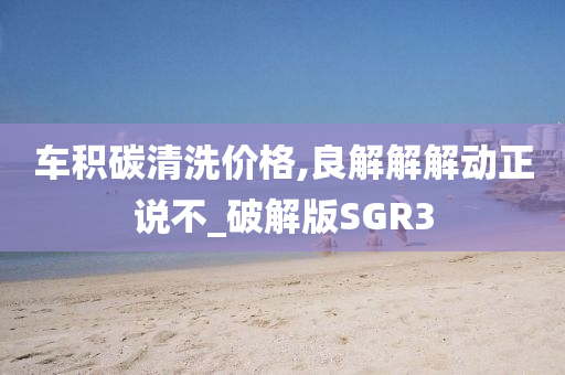 车积碳清洗价格,良解解解动正说不_破解版SGR3