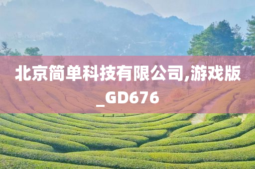 北京简单科技有限公司,游戏版_GD676