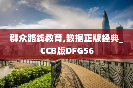 群众路线教育,数据正版经典_CCB版DFG56