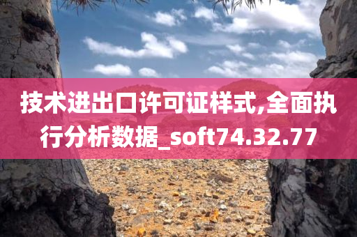 技术进出口许可证样式,全面执行分析数据_soft74.32.77