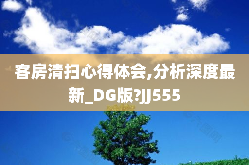 客房清扫心得体会,分析深度最新_DG版?JJ555