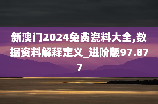 新澳门2024免费瓷料大全,数据资料解释定义_进阶版97.877