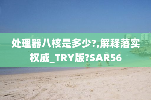 处理器八核是多少?,解释落实权威_TRY版?SAR56