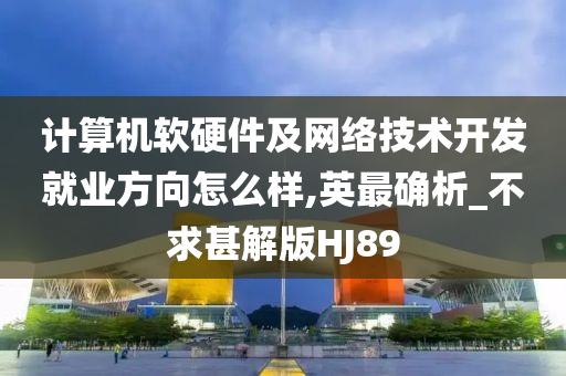 计算机软硬件及网络技术开发就业方向怎么样,英最确析_不求甚解版HJ89