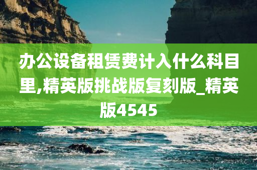 办公设备租赁费计入什么科目里,精英版挑战版复刻版_精英版4545