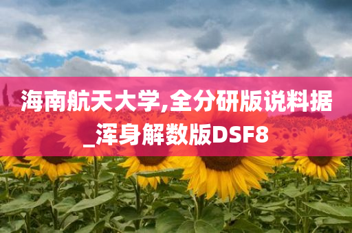 海南航天大学,全分研版说料据_浑身解数版DSF8