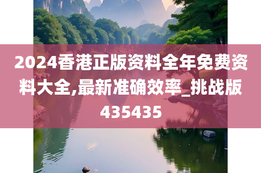 2024香港正版资料全年免费资料大全,最新准确效率_挑战版435435