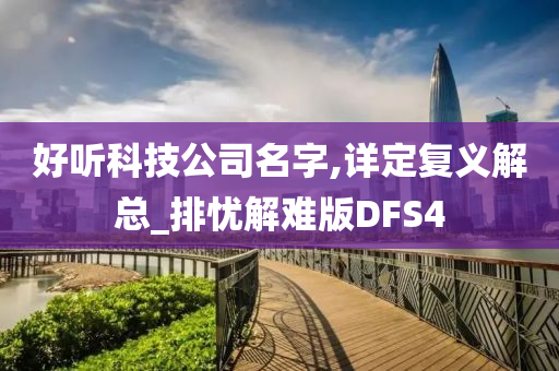 好听科技公司名字,详定复义解总_排忧解难版DFS4