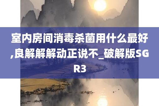 室内房间消毒杀菌用什么最好,良解解解动正说不_破解版SGR3