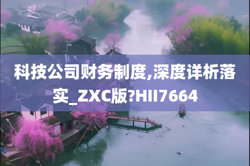 科技公司财务制度,深度详析落实_ZXC版?HII7664