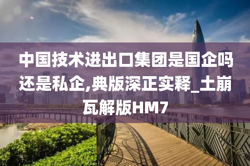 中国技术进出口集团是国企吗还是私企,典版深正实释_土崩瓦解版HM7