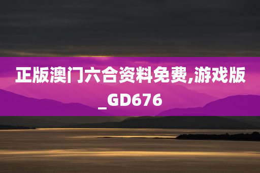 正版澳门六合资料免费,游戏版_GD676