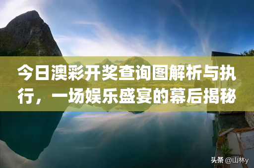 今日澳彩开奖查询图解析与执行，一场娱乐盛宴的幕后揭秘