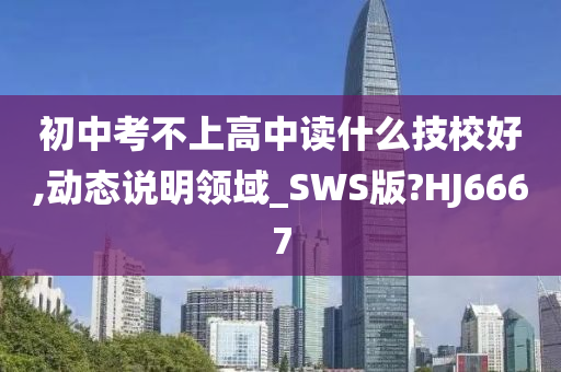 初中考不上高中读什么技校好,动态说明领域_SWS版?HJ6667