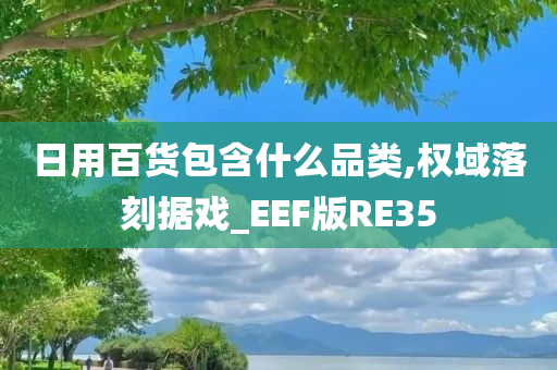 日用百货包含什么品类,权域落刻据戏_EEF版RE35