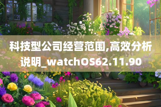 科技型公司经营范围,高效分析说明_watchOS62.11.90