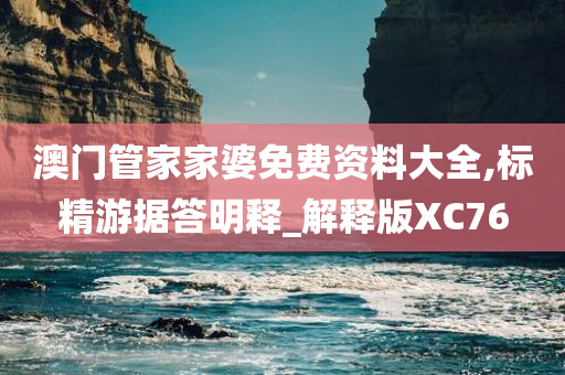 澳门管家家婆免费资料大全,标精游据答明释_解释版XC76