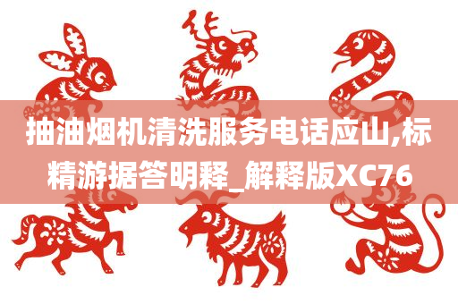 抽油烟机清洗服务电话应山,标精游据答明释_解释版XC76