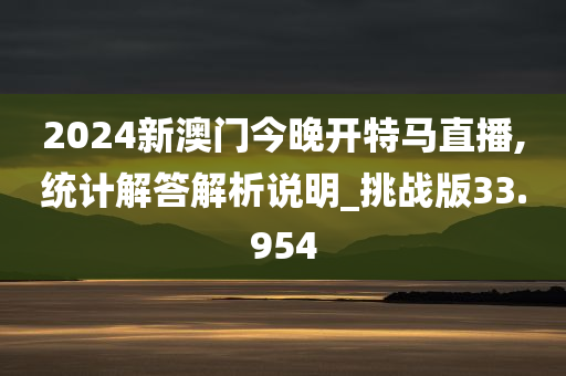 2024新澳门今晚开特马直播,统计解答解析说明_挑战版33.954