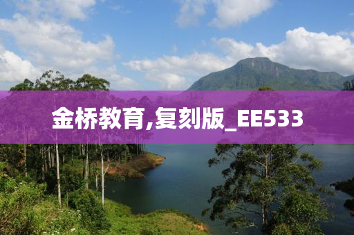 金桥教育,复刻版_EE533