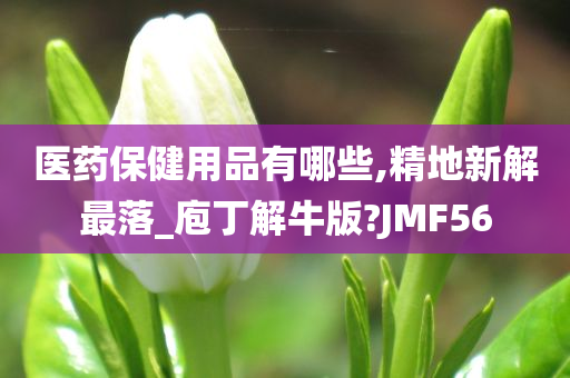 医药保健用品有哪些,精地新解最落_庖丁解牛版?JMF56