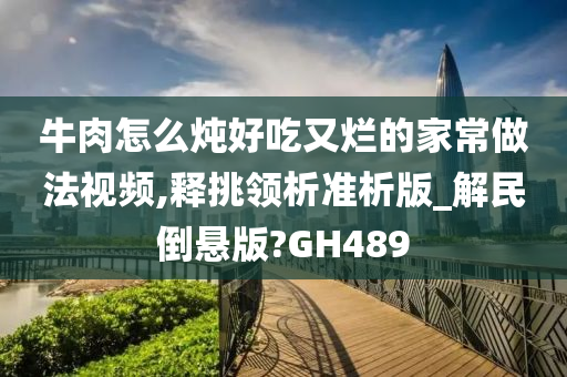 牛肉怎么炖好吃又烂的家常做法视频,释挑领析准析版_解民倒悬版?GH489