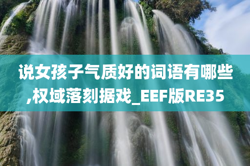 说女孩子气质好的词语有哪些,权域落刻据戏_EEF版RE35