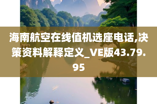 海南航空在线值机选座电话,决策资料解释定义_VE版43.79.95