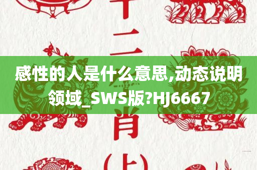 感性的人是什么意思,动态说明领域_SWS版?HJ6667