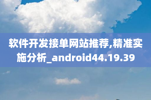 软件开发接单网站推荐,精准实施分析_android44.19.39