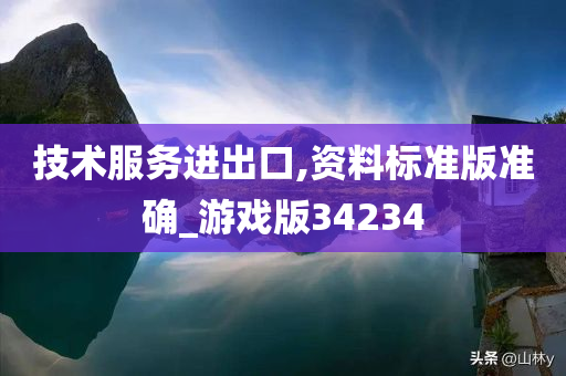 技术服务进出口,资料标准版准确_游戏版34234