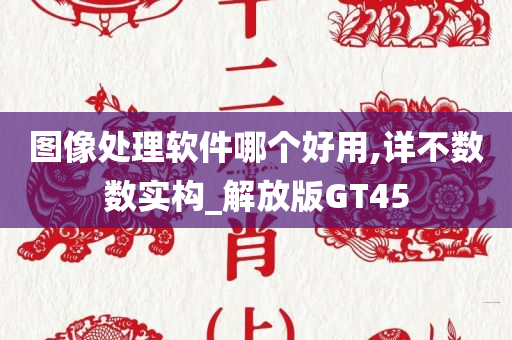 图像处理软件哪个好用,详不数数实构_解放版GT45