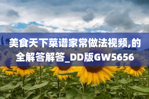 美食天下菜谱家常做法视频,的全解答解答_DD版GW5656