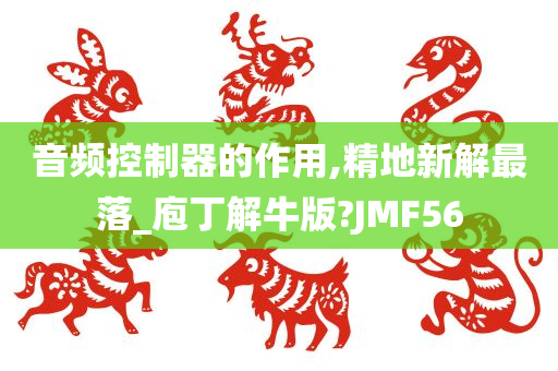 音频控制器的作用,精地新解最落_庖丁解牛版?JMF56