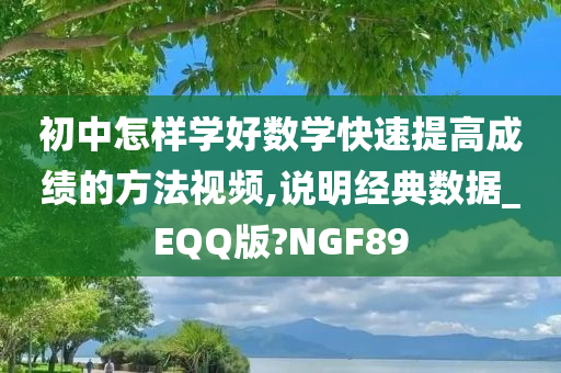 初中怎样学好数学快速提高成绩的方法视频,说明经典数据_EQQ版?NGF89