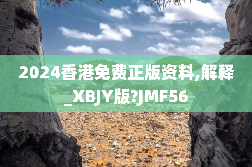 2024香港免费正版资料,解释_XBJY版?JMF56