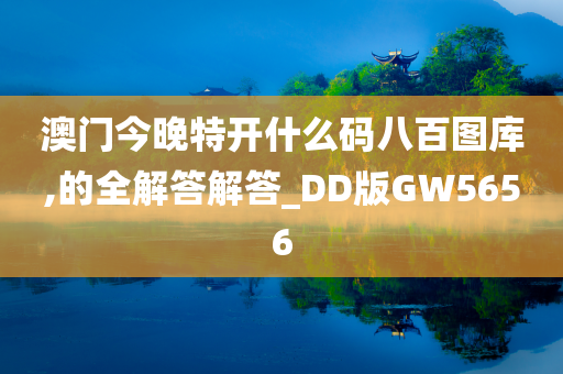 澳门今晚特开什么码八百图库,的全解答解答_DD版GW5656