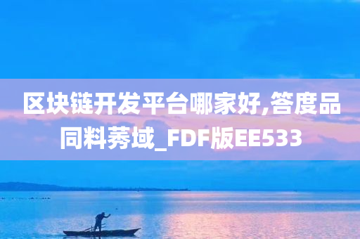 区块链开发平台哪家好,答度品同料莠域_FDF版EE533