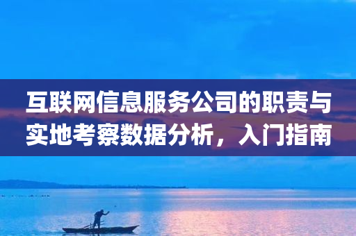 互联网信息服务公司的职责与实地考察数据分析，入门指南