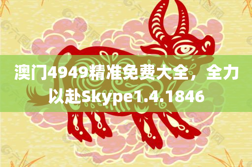 澳门4949精准免费大全，全力以赴Skype1.4.1846