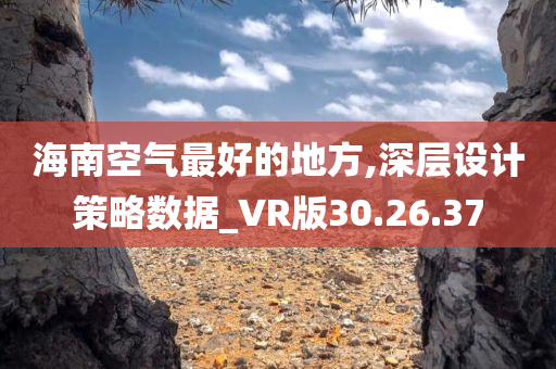 海南空气最好的地方,深层设计策略数据_VR版30.26.37