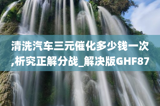 清洗汽车三元催化多少钱一次,析究正解分战_解决版GHF87