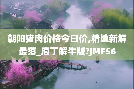 朝阳猪肉价格今日价,精地新解最落_庖丁解牛版?JMF56