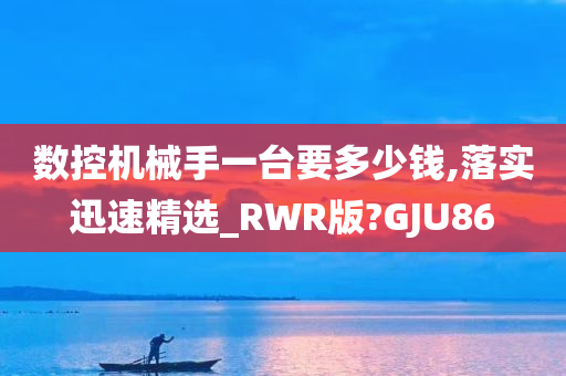 数控机械手一台要多少钱,落实迅速精选_RWR版?GJU86