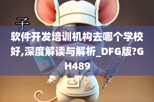 软件开发培训机构去哪个学校好,深度解读与解析_DFG版?GH489