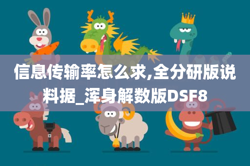 信息传输率怎么求,全分研版说料据_浑身解数版DSF8